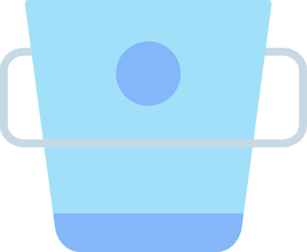 Water Bucket Icon Design vector
