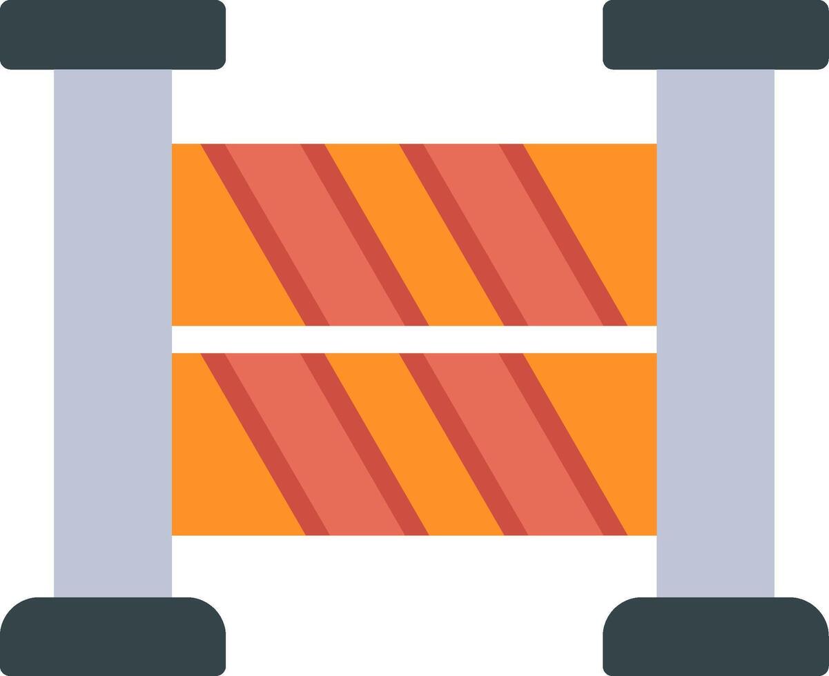 Road Block Icon Design vector