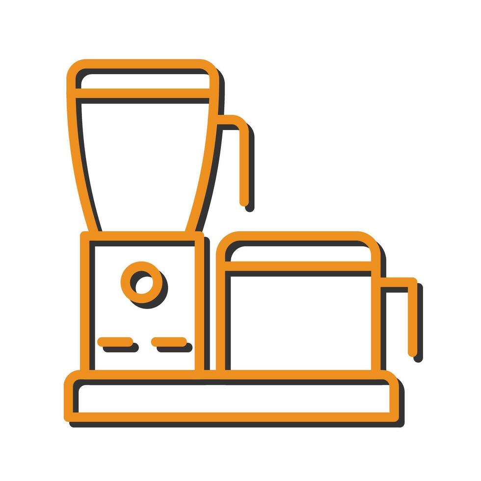 Food Processor Icon Design vector