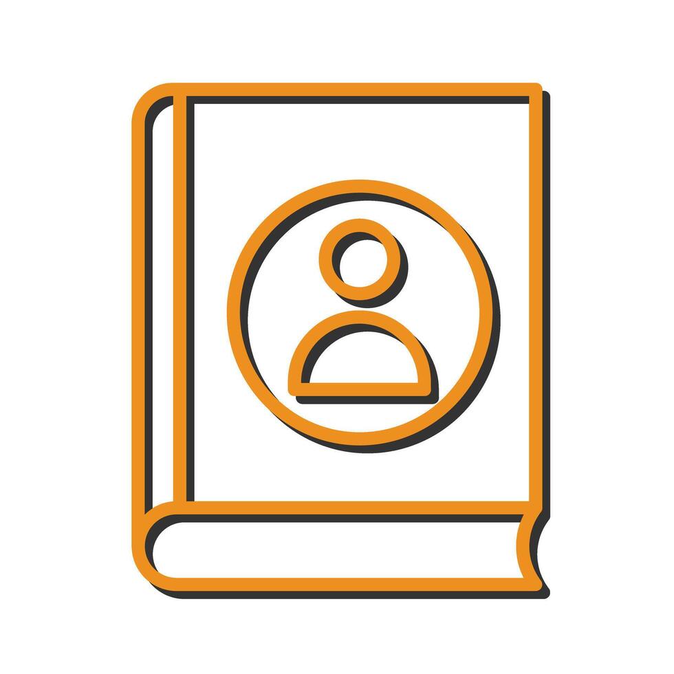 Employee Handbook Icon Design vector