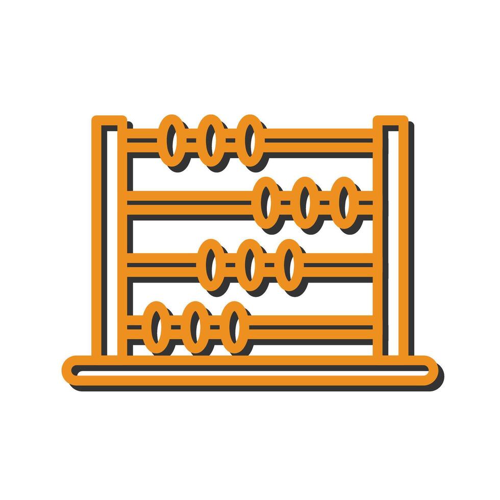 Abacus Icon Design vector