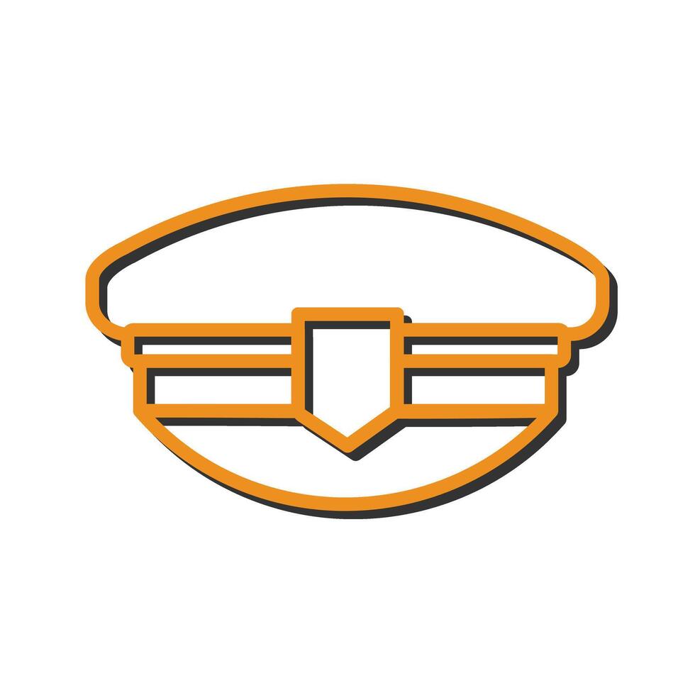 Postman Hat Icon Design vector