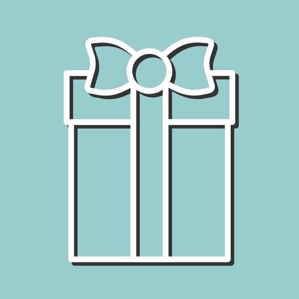 Present Icon Design vector