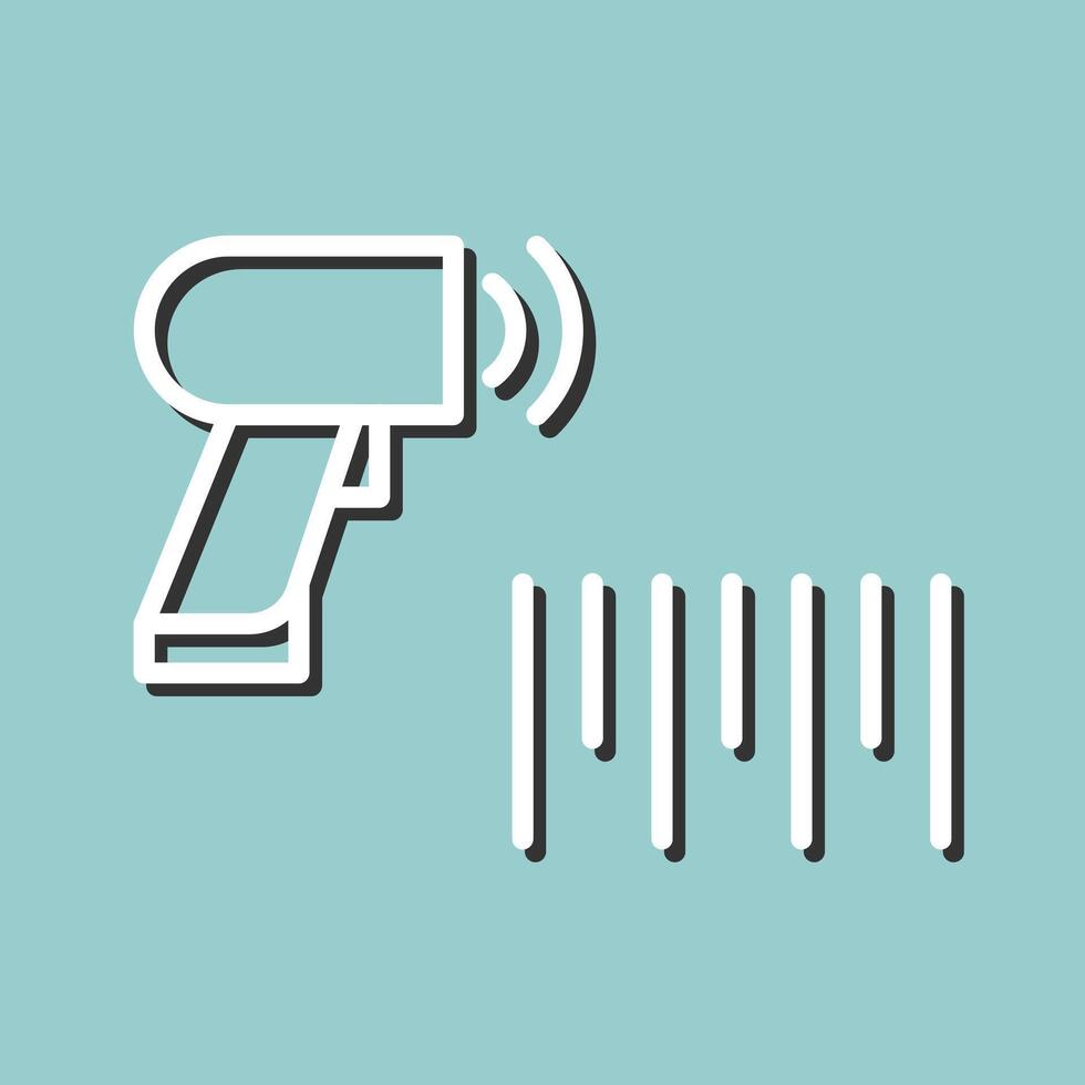 Barcode Scanner Icon Design vector