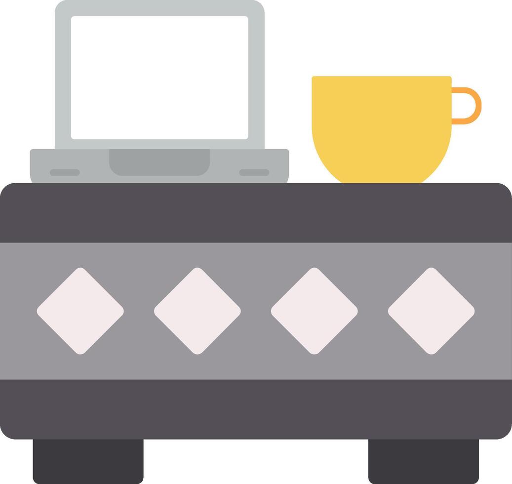 Desk Icon Design vector