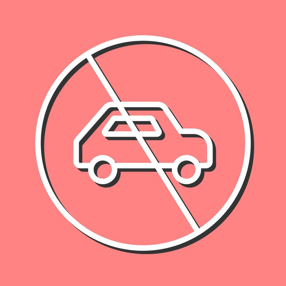 Prohibited Sign Icon Design vector