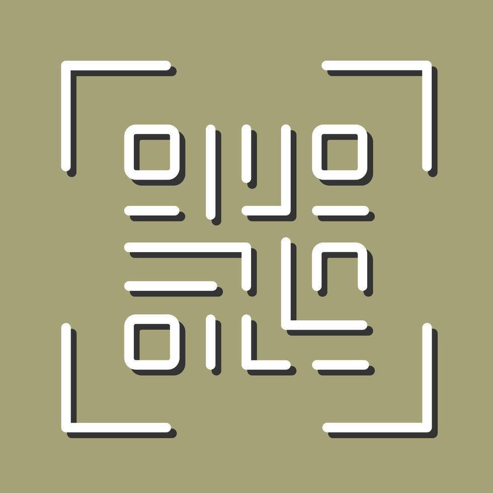 QR Code Generator Icon Design vector