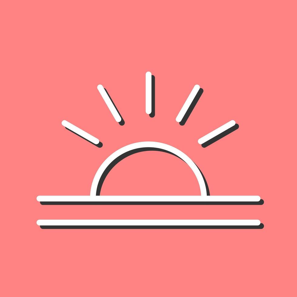 Sunrise Icon Design vector