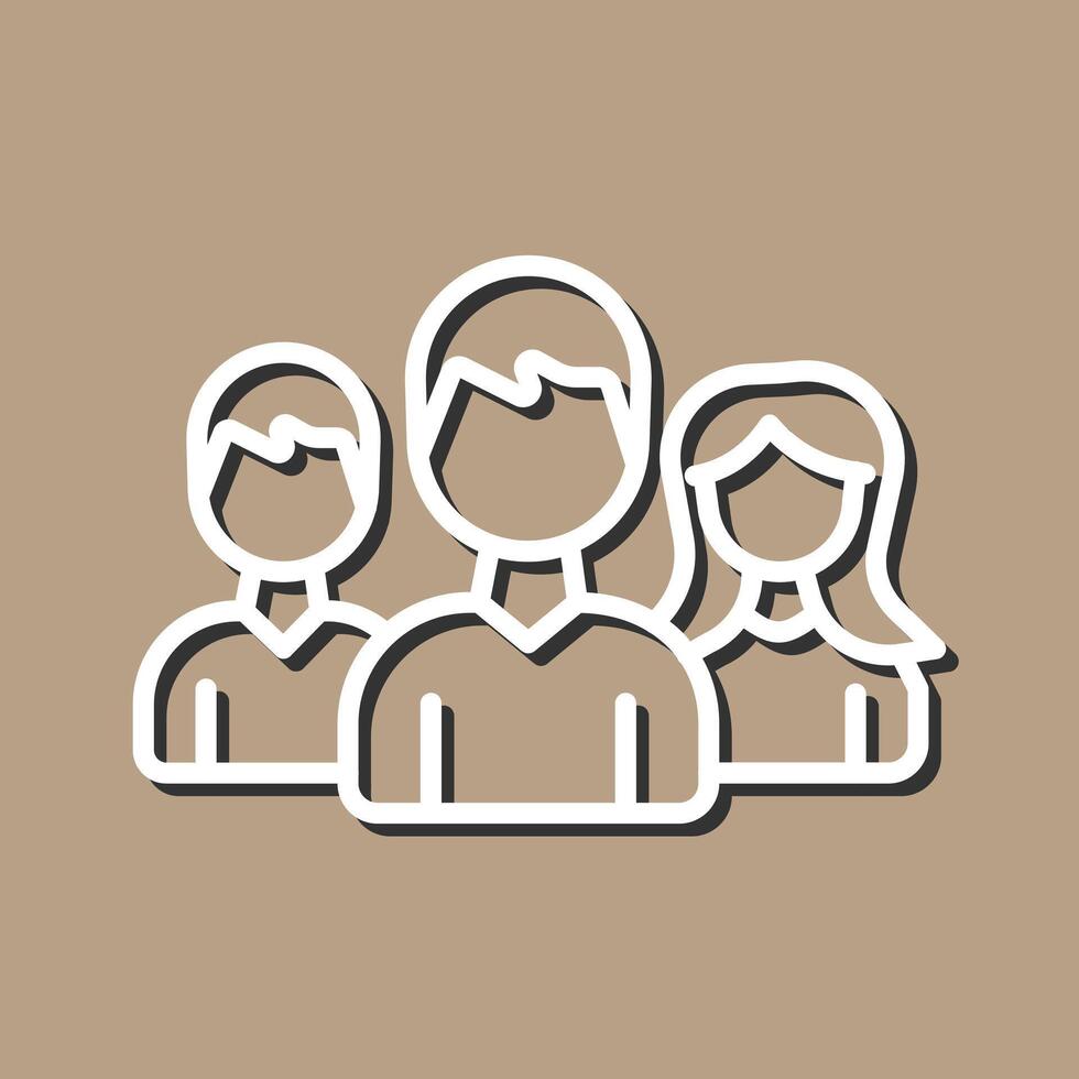 Team Icon Design vector