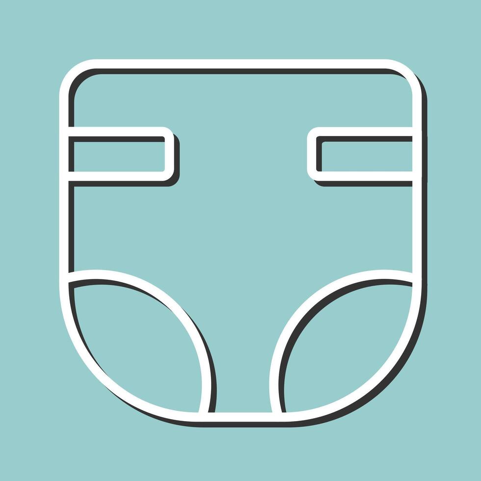 Diaper Changing Icon Design vector