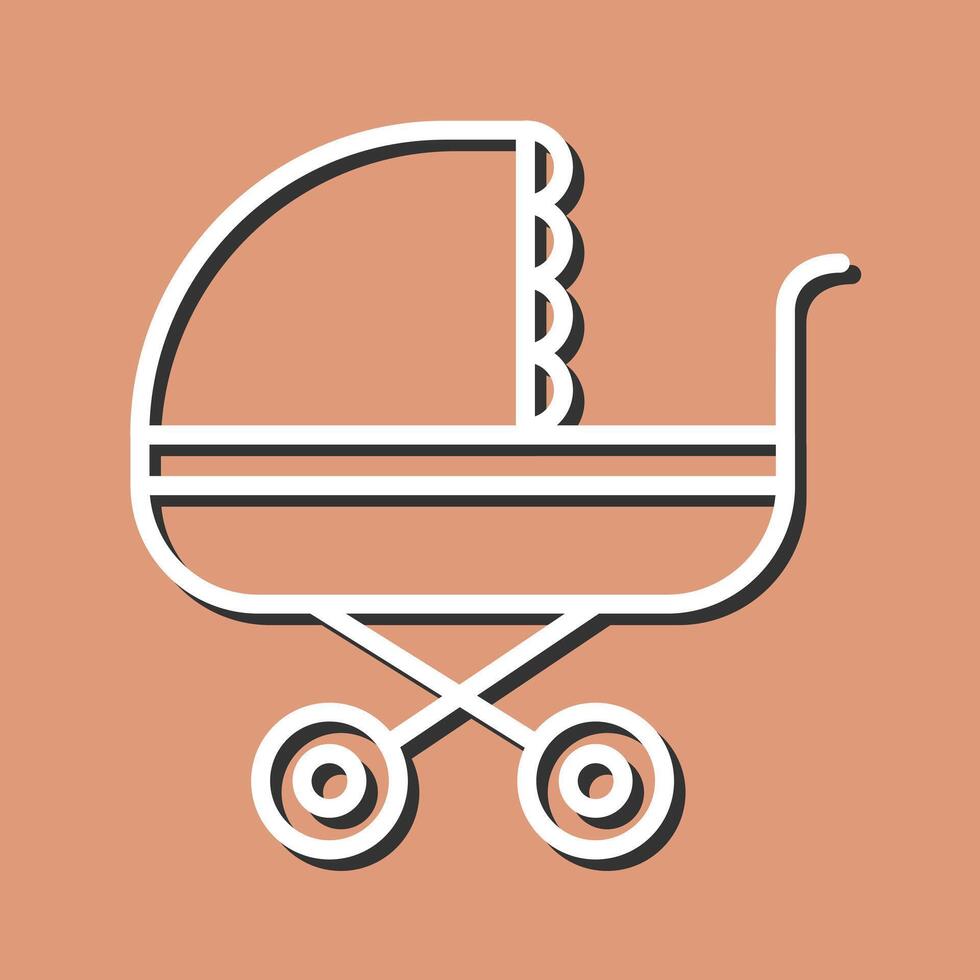 Stroller Time Icon Design vector