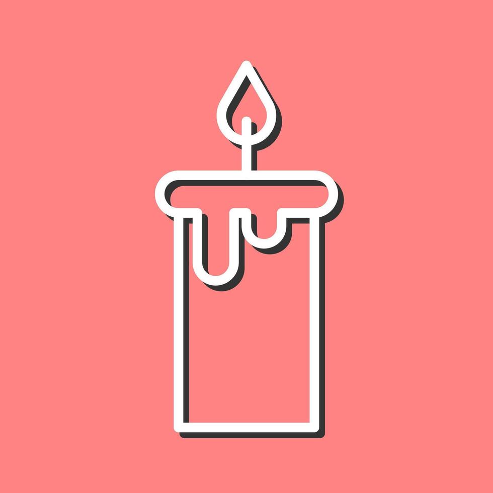 Candle Icon Design vector
