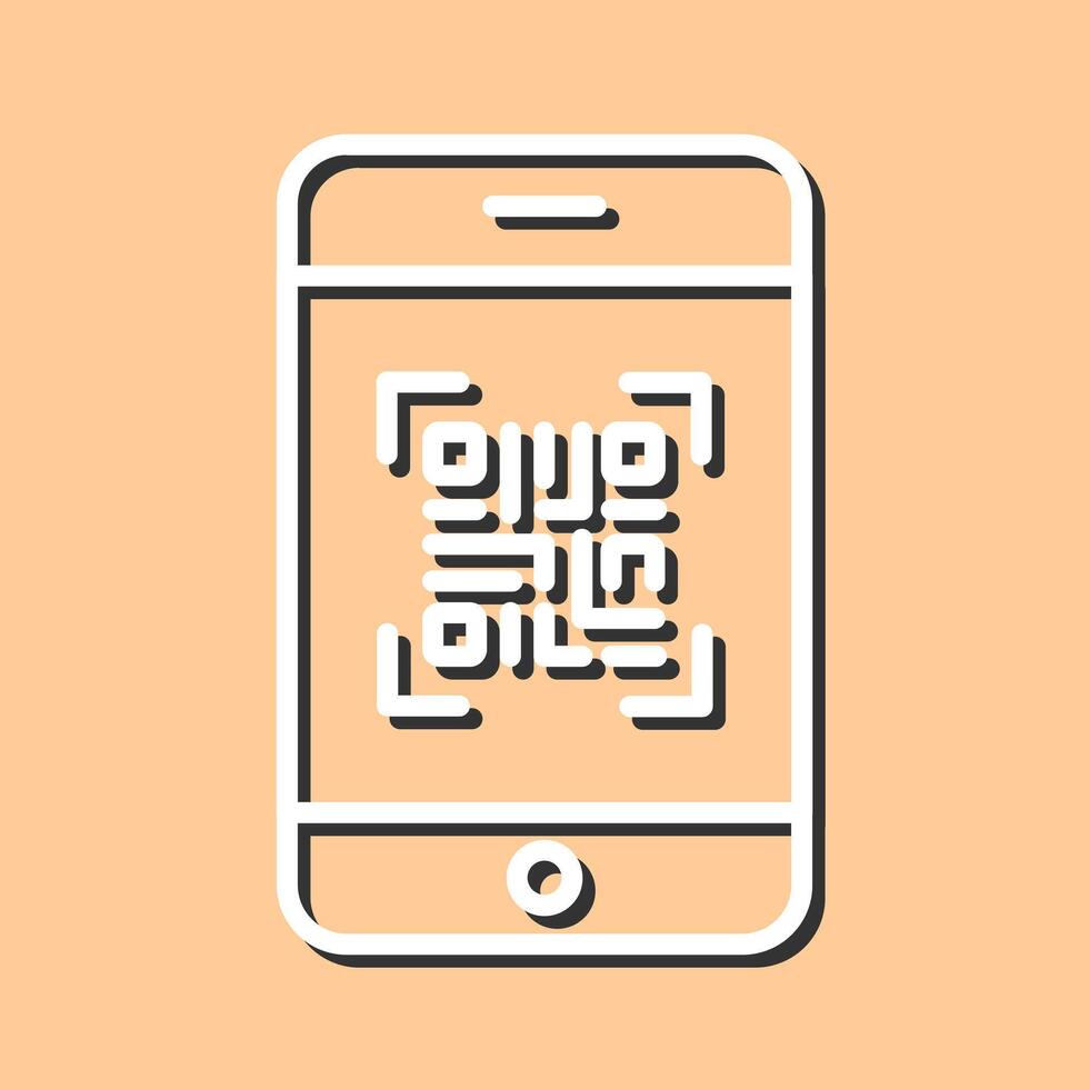 Scanning App Icon Design vector