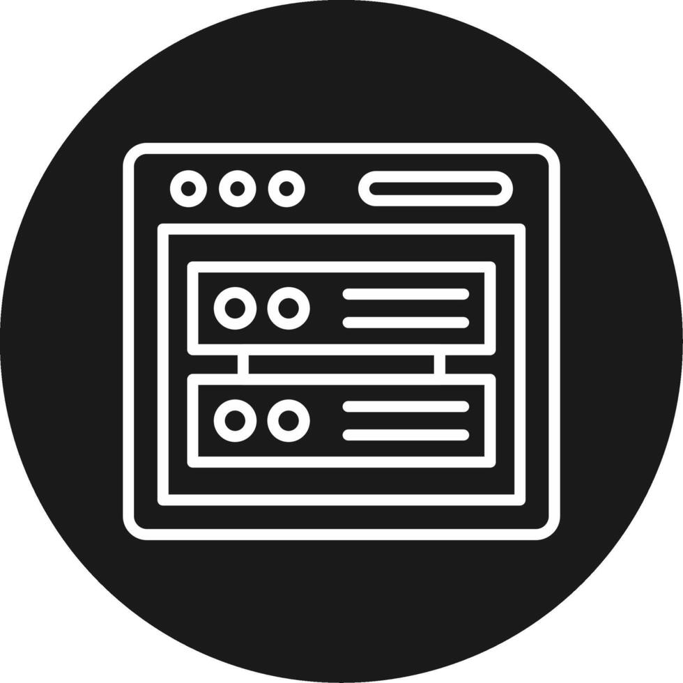 Database Icon Design vector