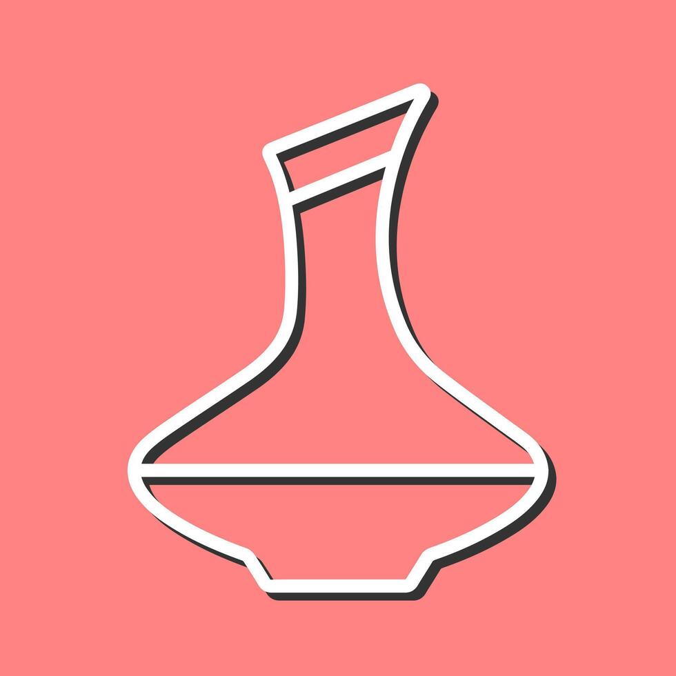 Wine Decanter Icon Design vector