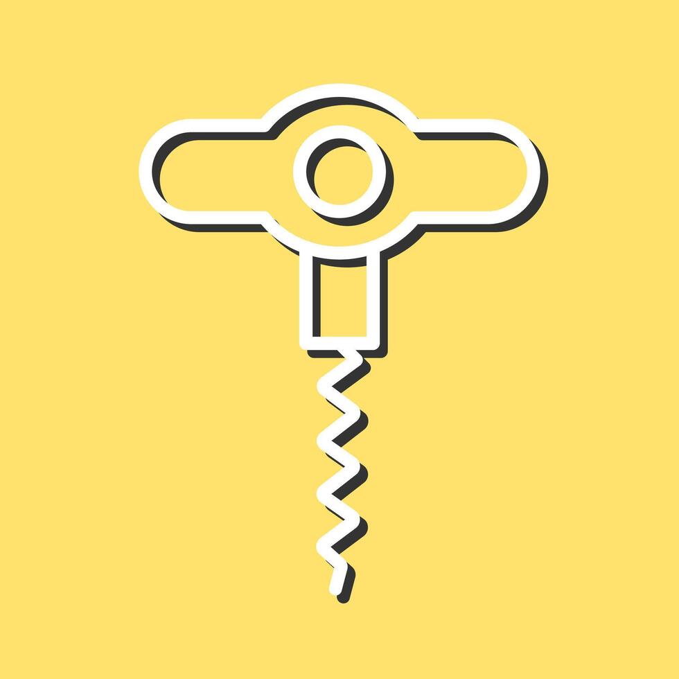 Wine Opener Icon Design vector