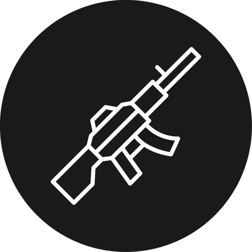 Machine Gun Icon Design vector