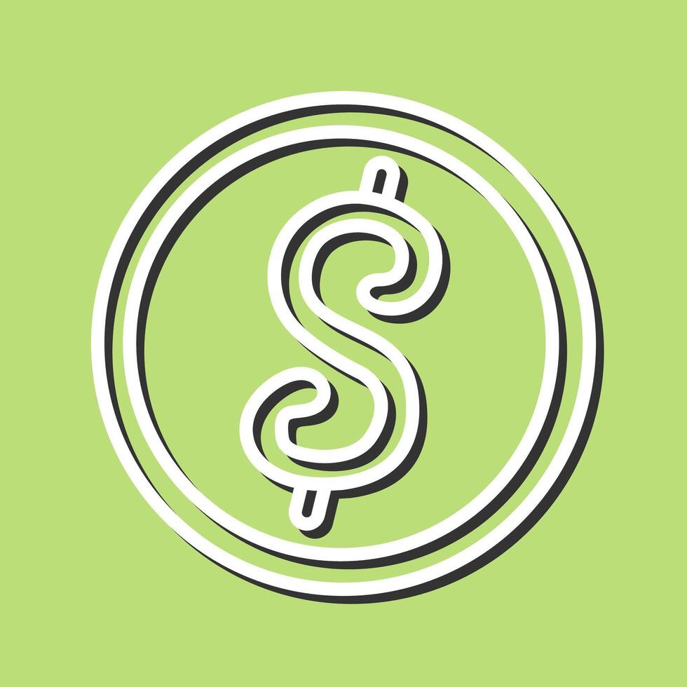 Dollar Icon Design vector