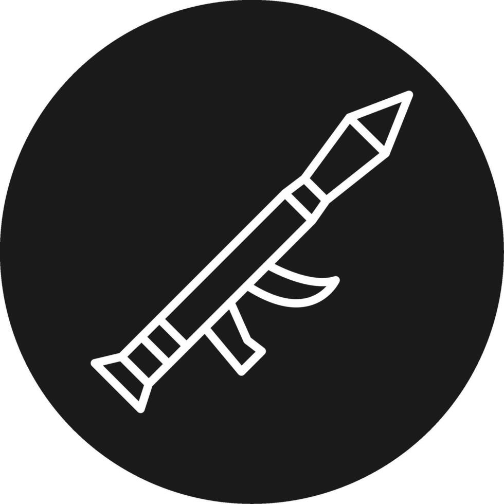 Bazooka Icon Design vector