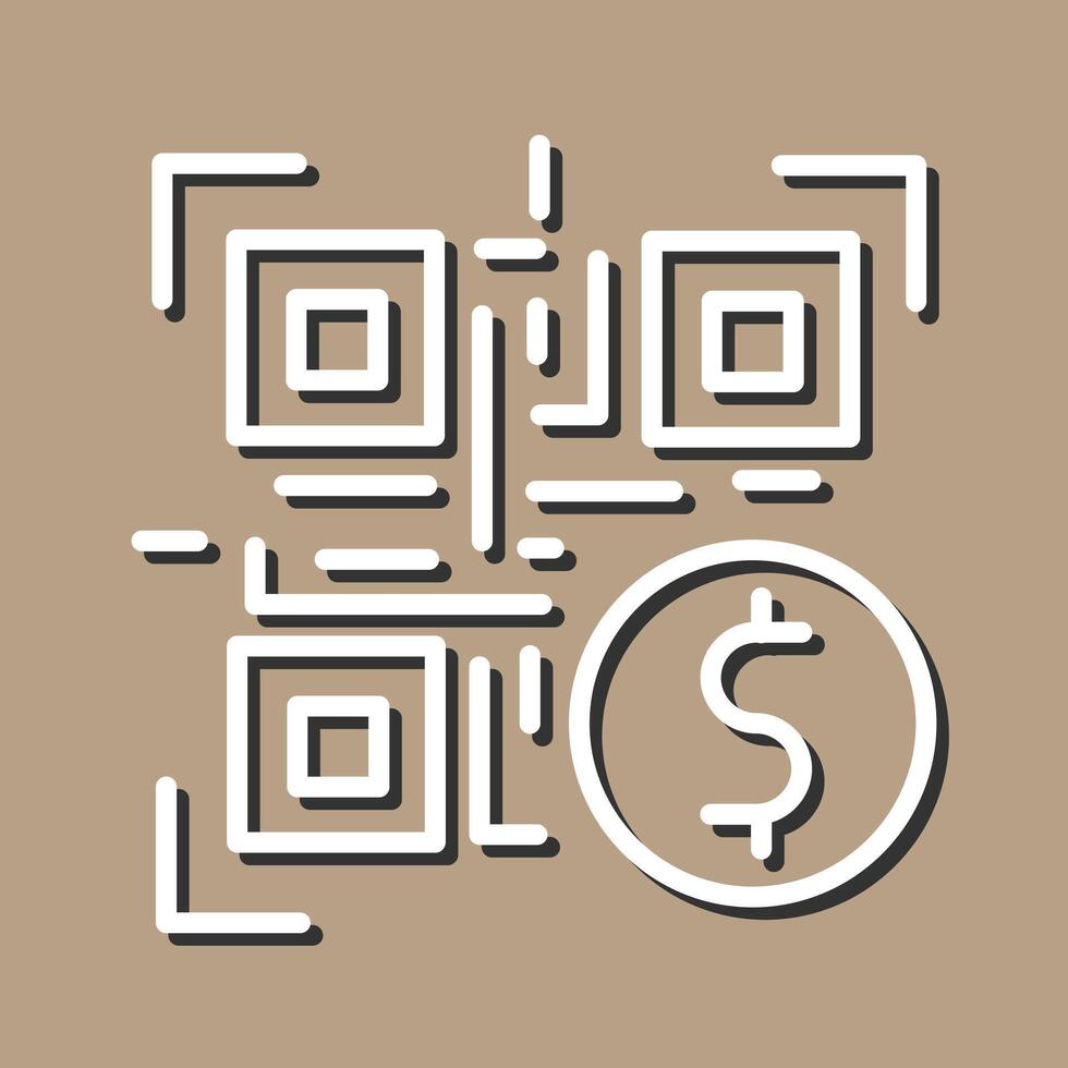 QR Code Payment Icon Design vector