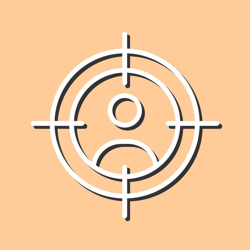 Target Audience Icon Design vector