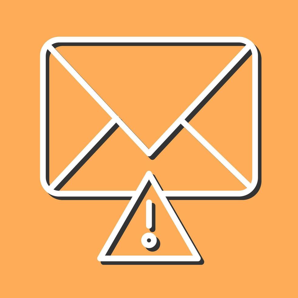 Message Alert Icon Design vector