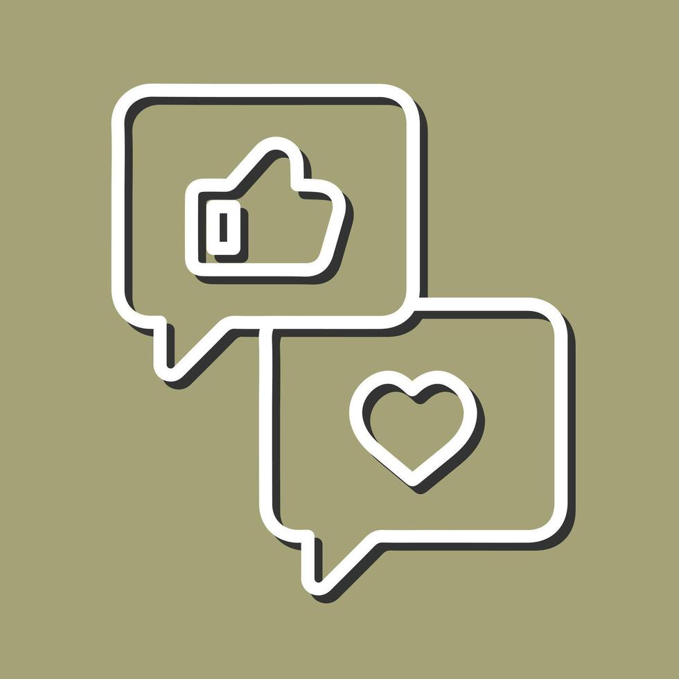User Feedback Icon Design vector