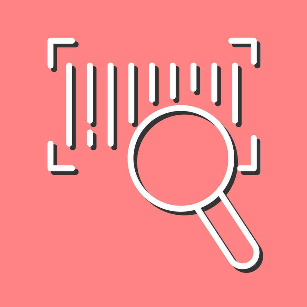 Barcode Database Icon Design vector