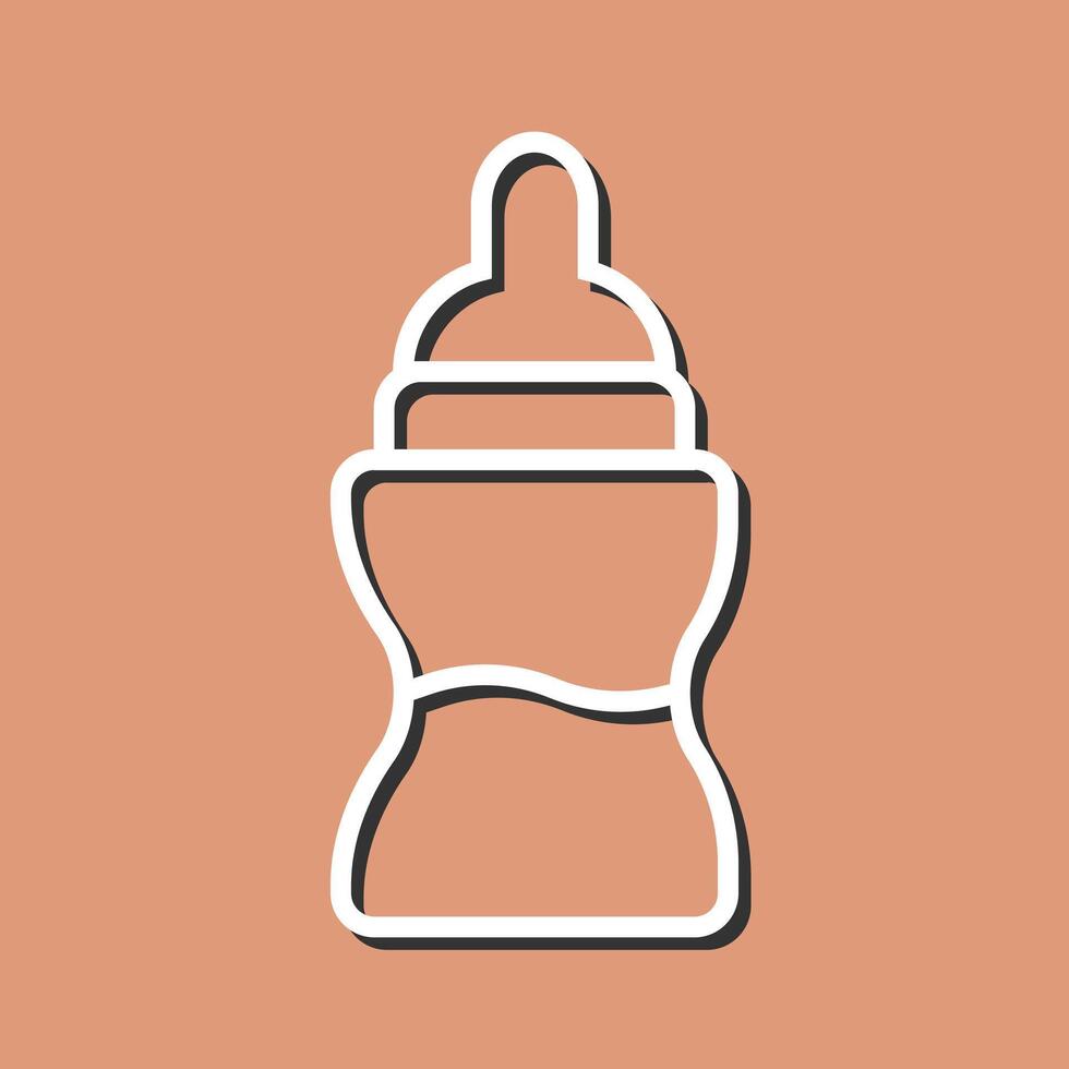 Bottle Feeding Icon Design vector