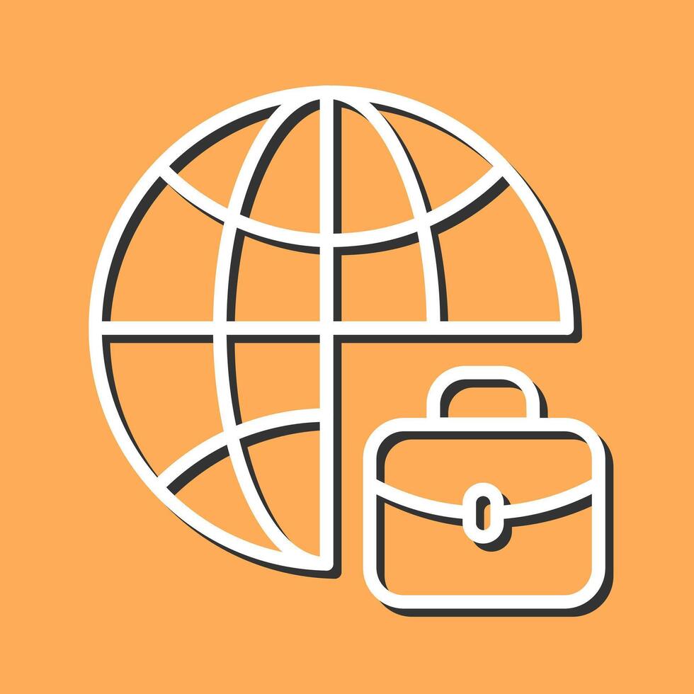 International Job Icon Design vector