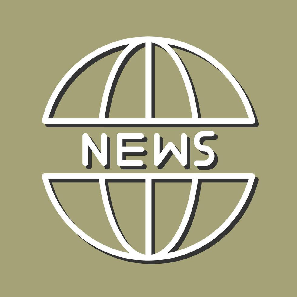 News Website Icon Design vector