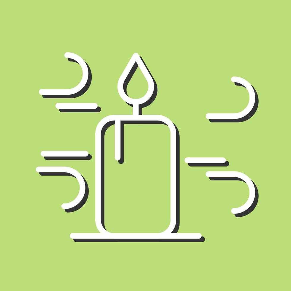 Blowing Candles Icon Design vector