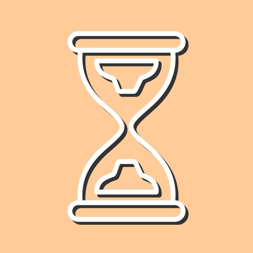 Sand Timer Icon Design vector
