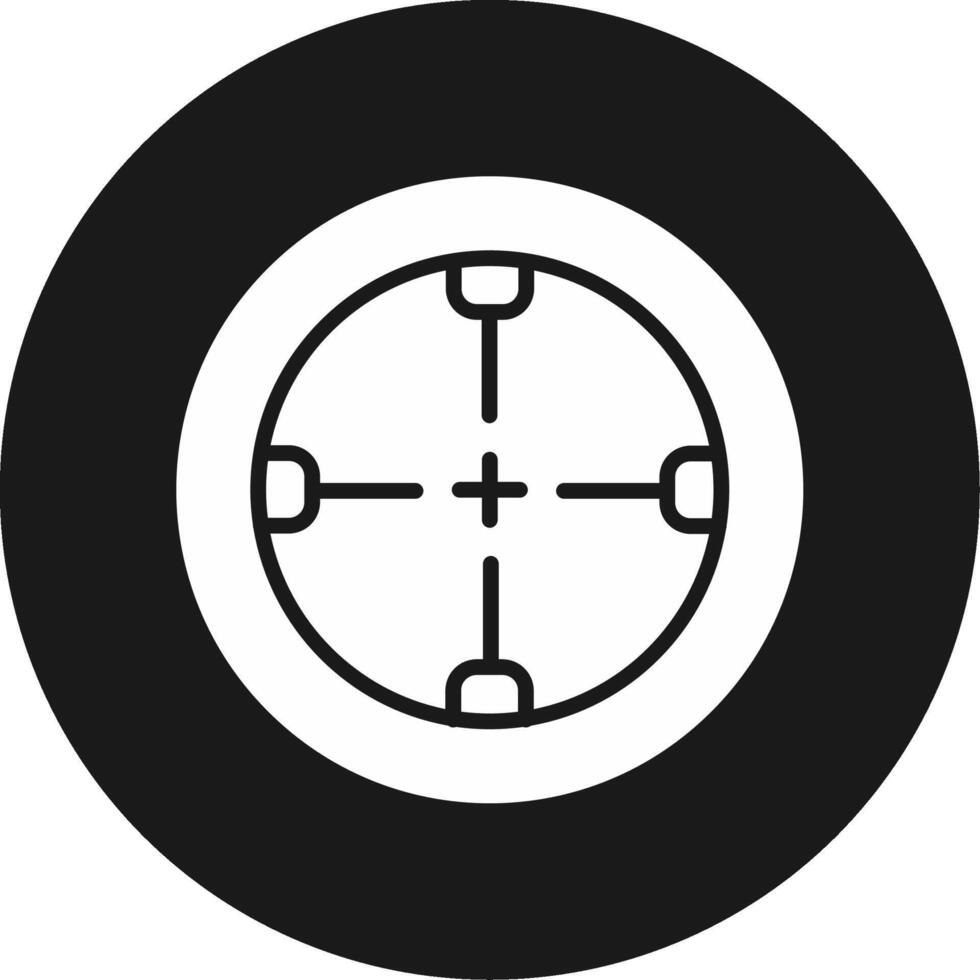 Scope Icon Design vector