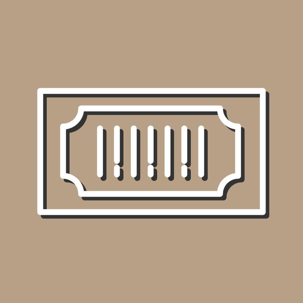 Barcode Price Icon Design vector