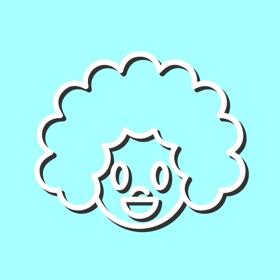 Clown Face Icon Design vector