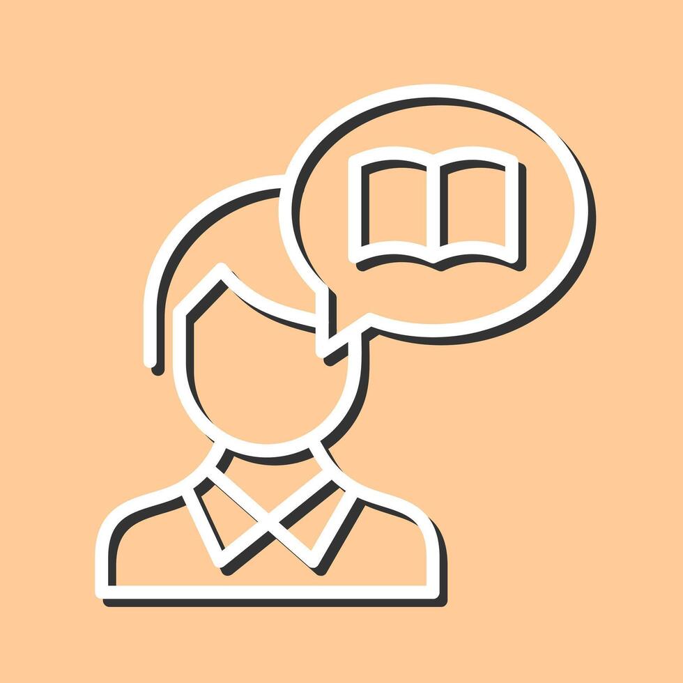 Storytelling Icon Design vector