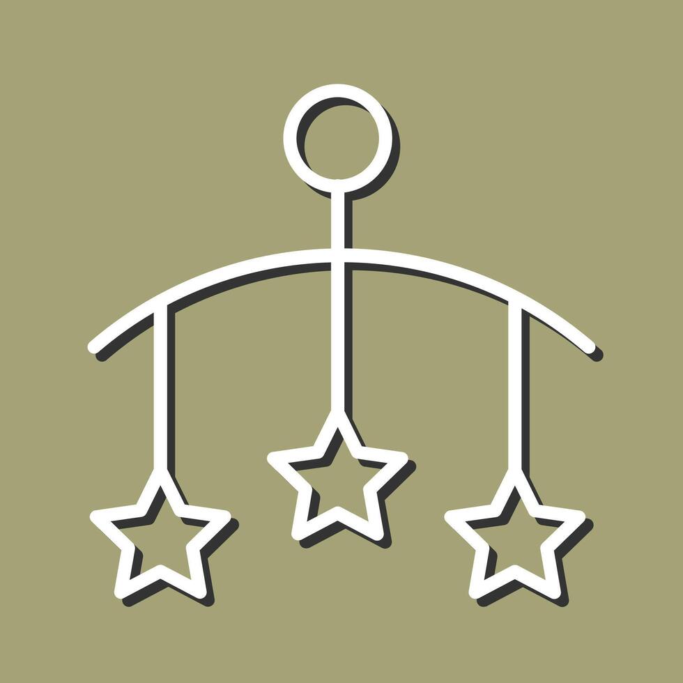 Crib Dreams Icon Design vector