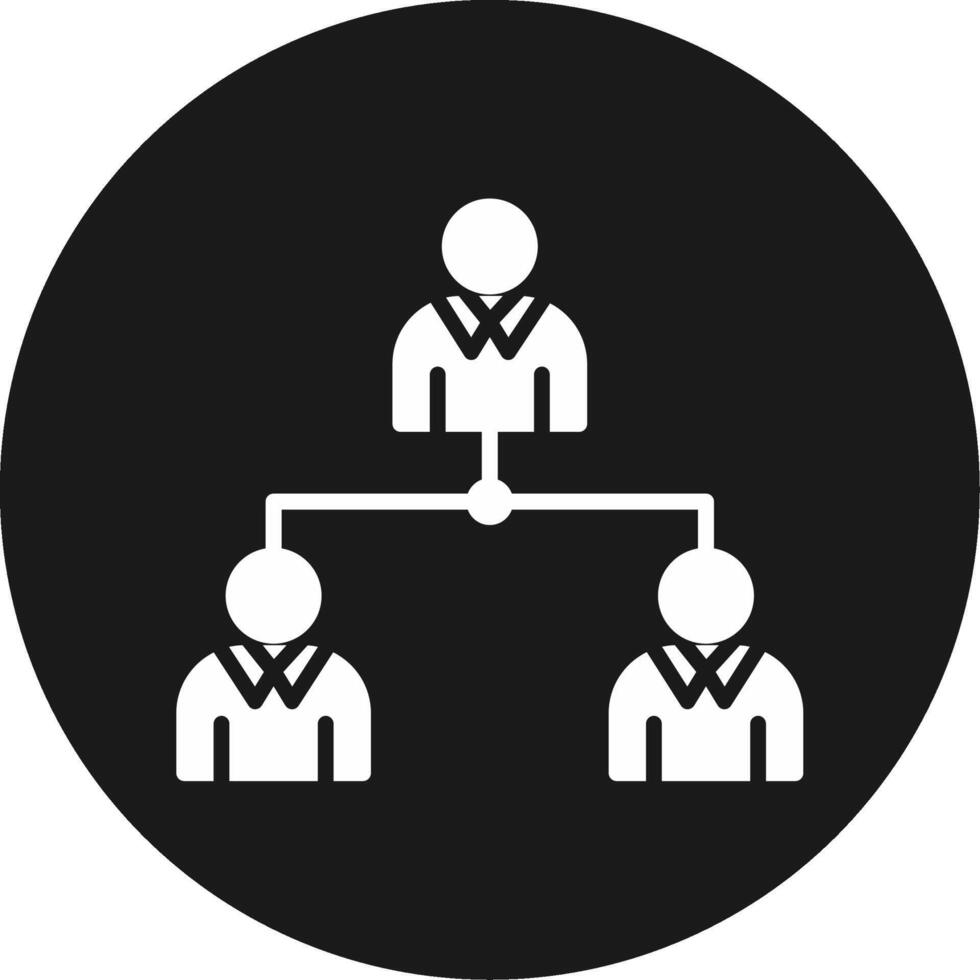 Hierarchy Icon Design vector