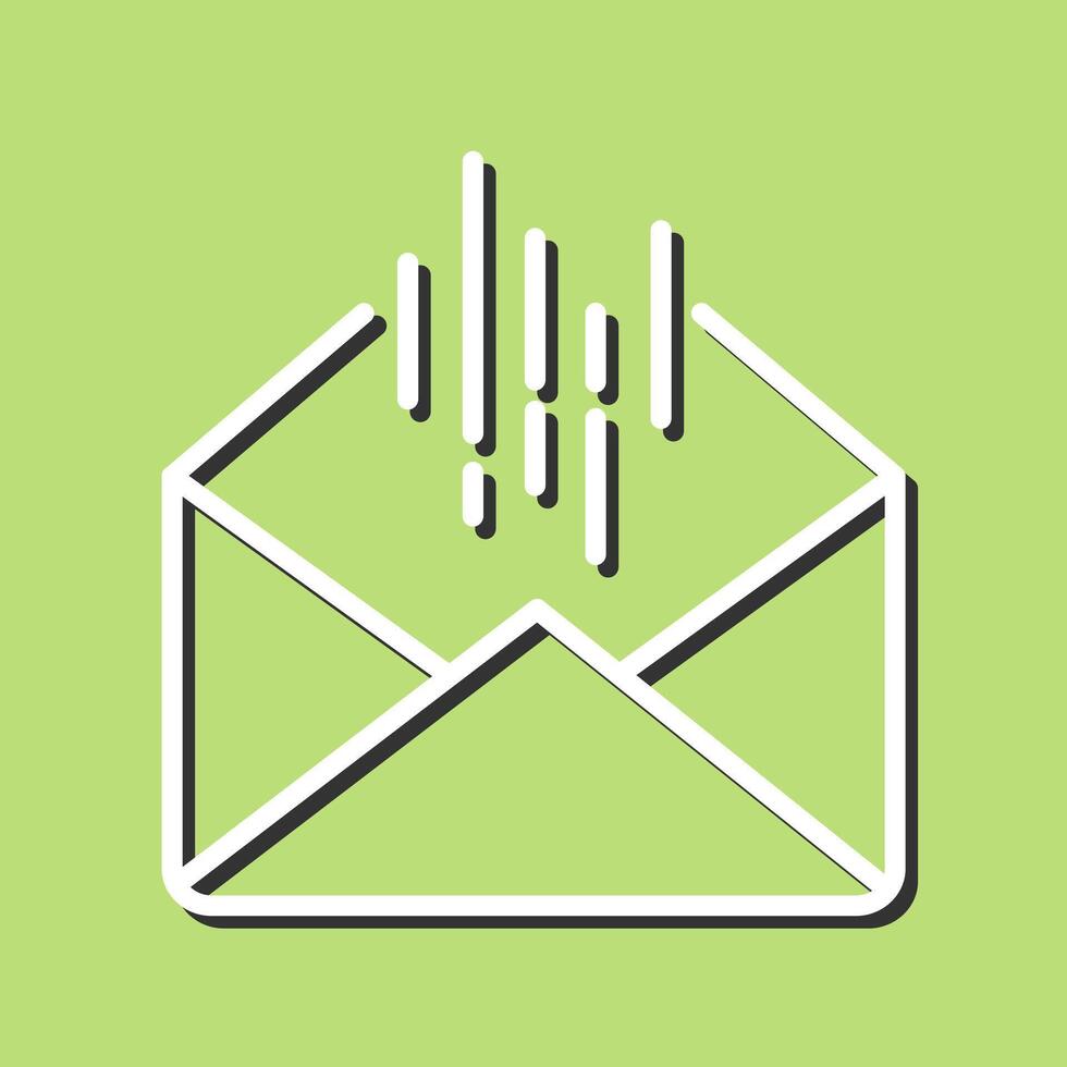 Mail Sorting Icon Design vector