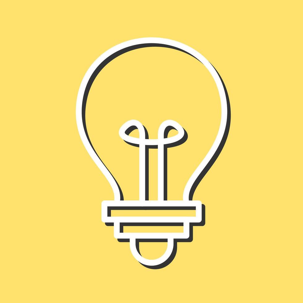 Light Bulb Icon Design vector