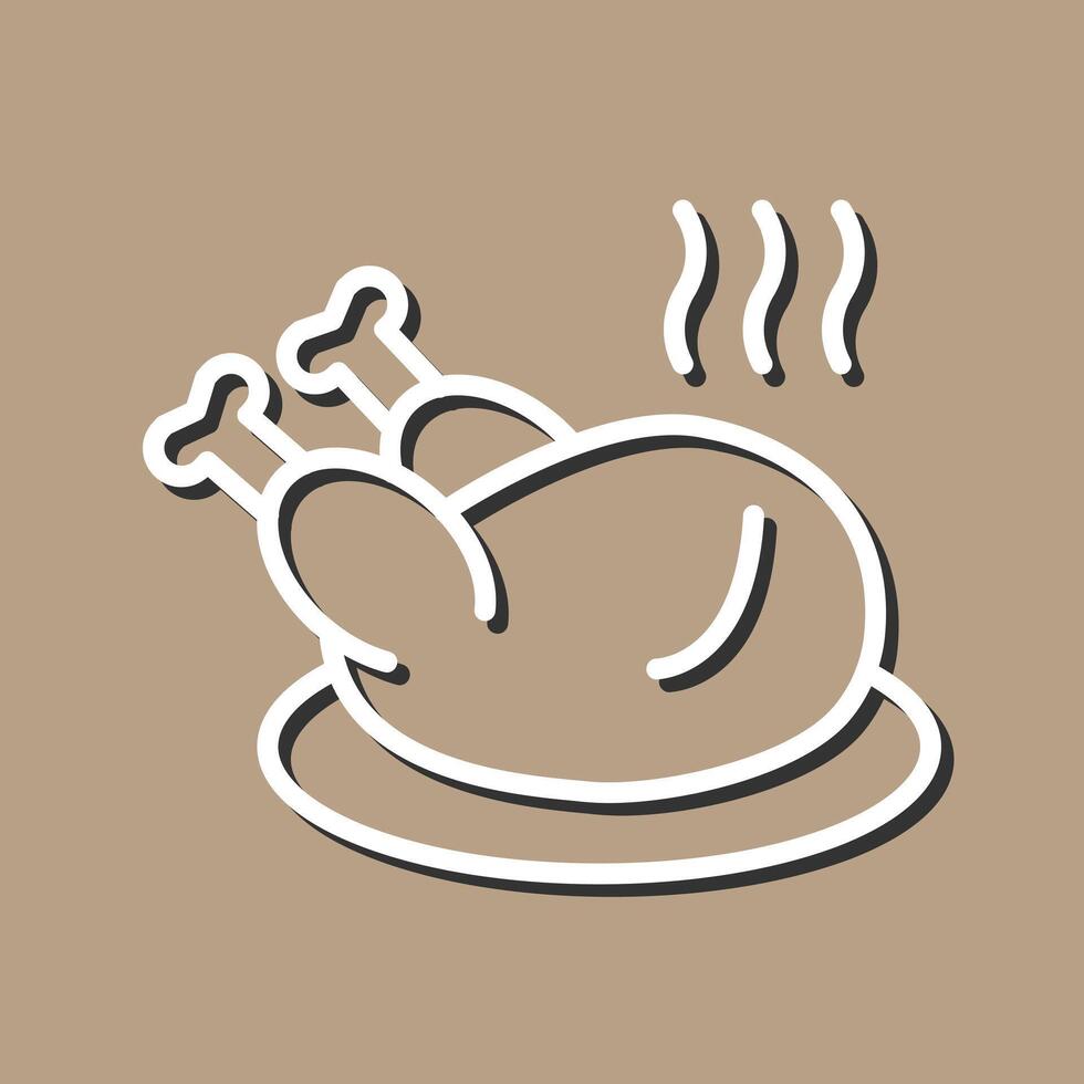 Chicken Icon Design vector