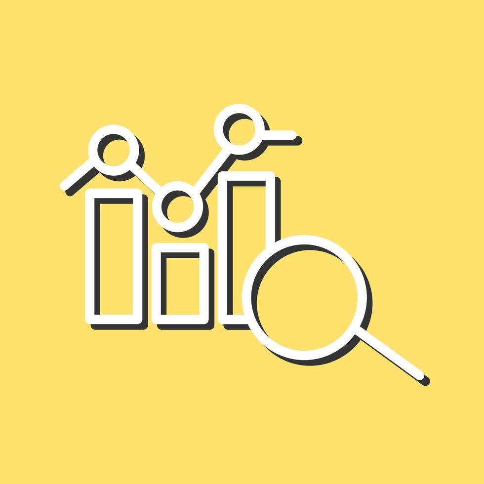 Data Analytics Icon Design vector