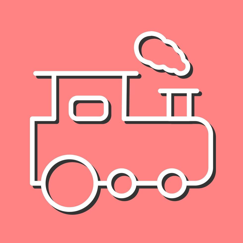 Train Icon Design vector
