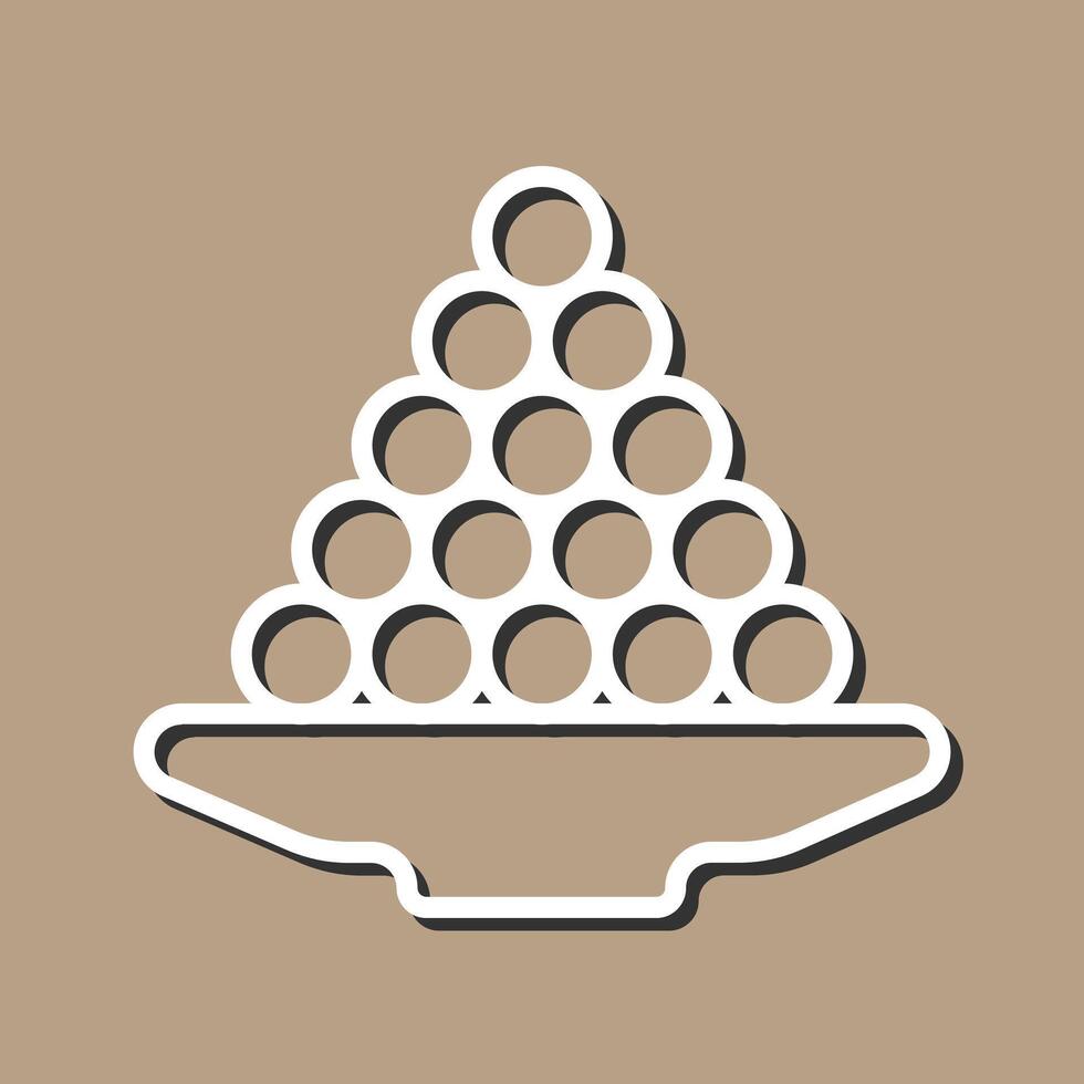 Dessert Treat Icon Design vector