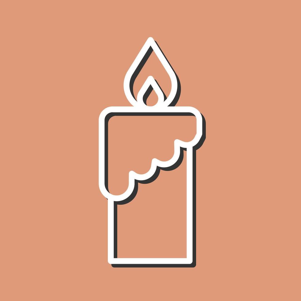 Candles Icon Design vector