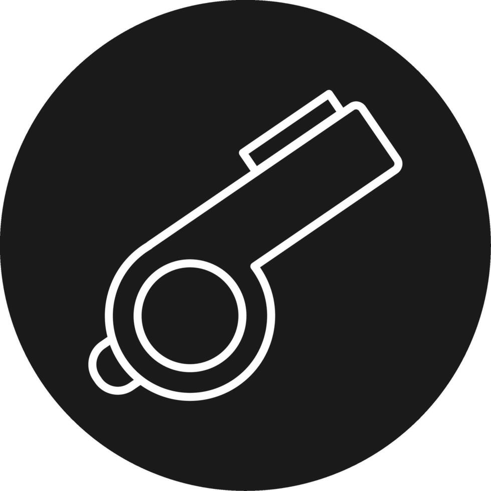 Whistle Icon Design vector