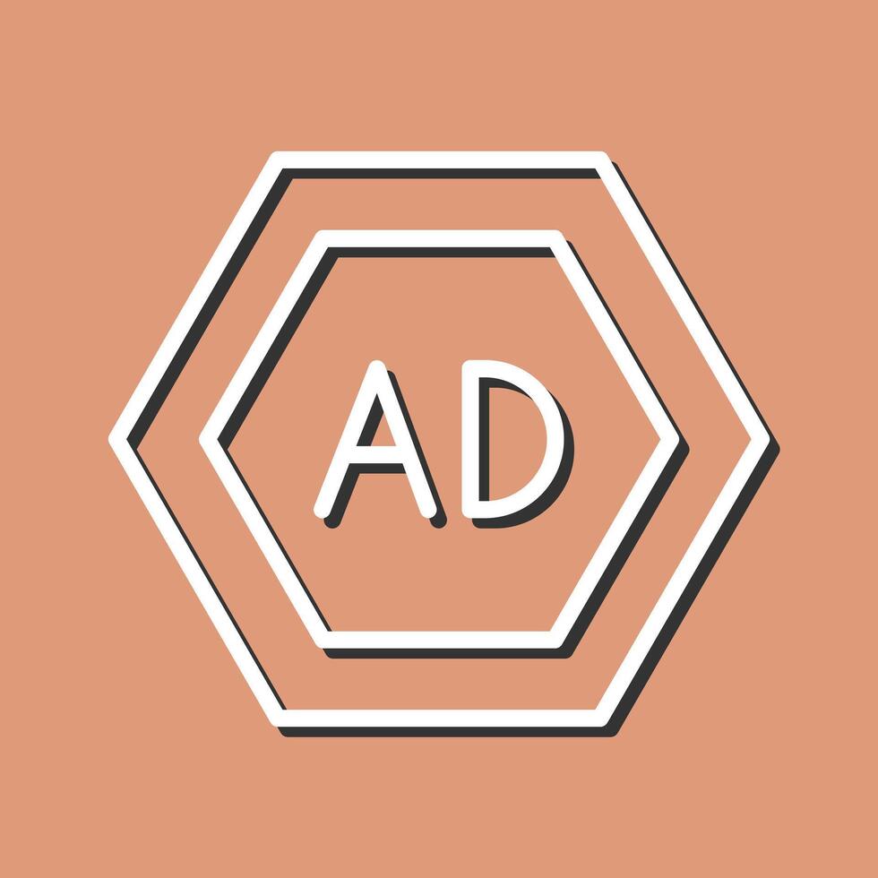 Ad Blocker Icon Design vector