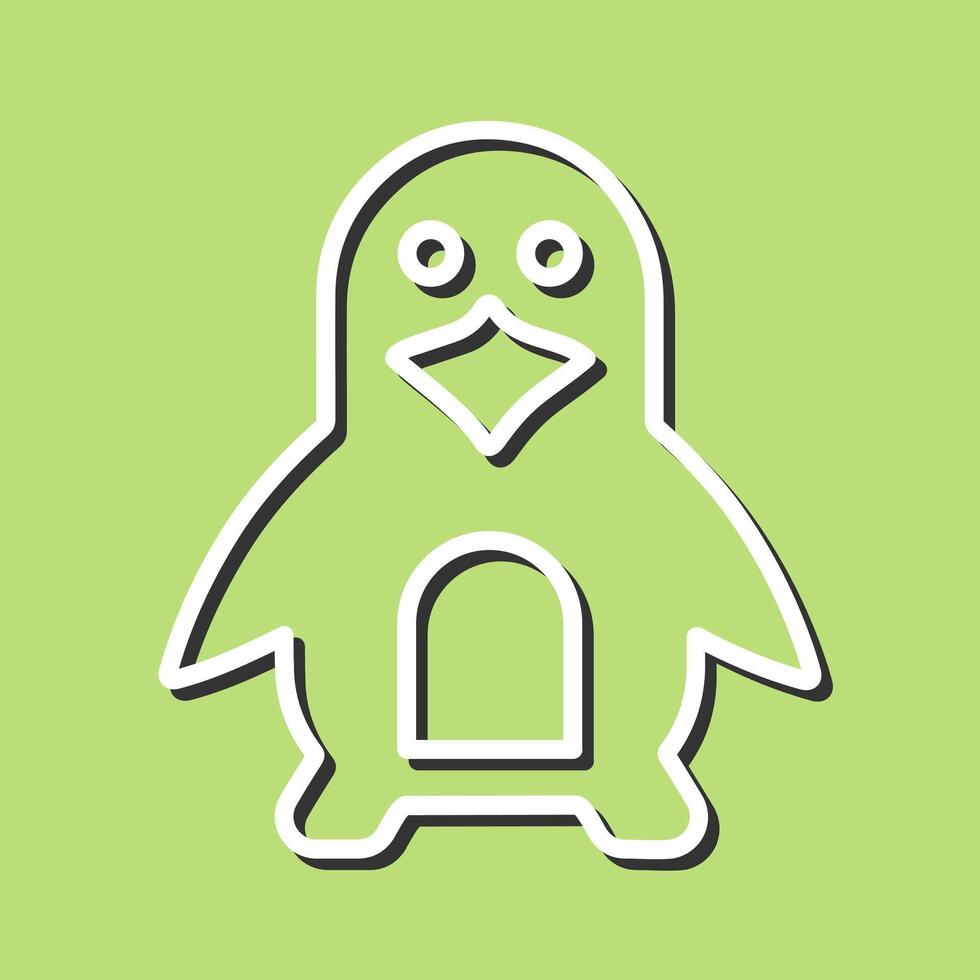Penguin Icon Design vector