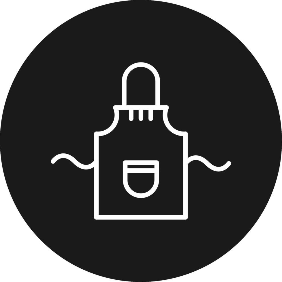 Apron Icon Design vector